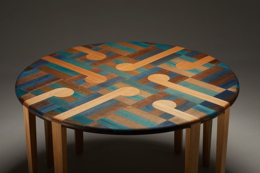 LETSWEAVE Round Dining Table