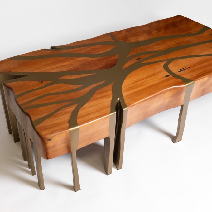FLOWKINTSUGI Coffee Table